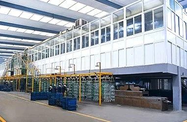 MAXPOWER surface-finishing production line